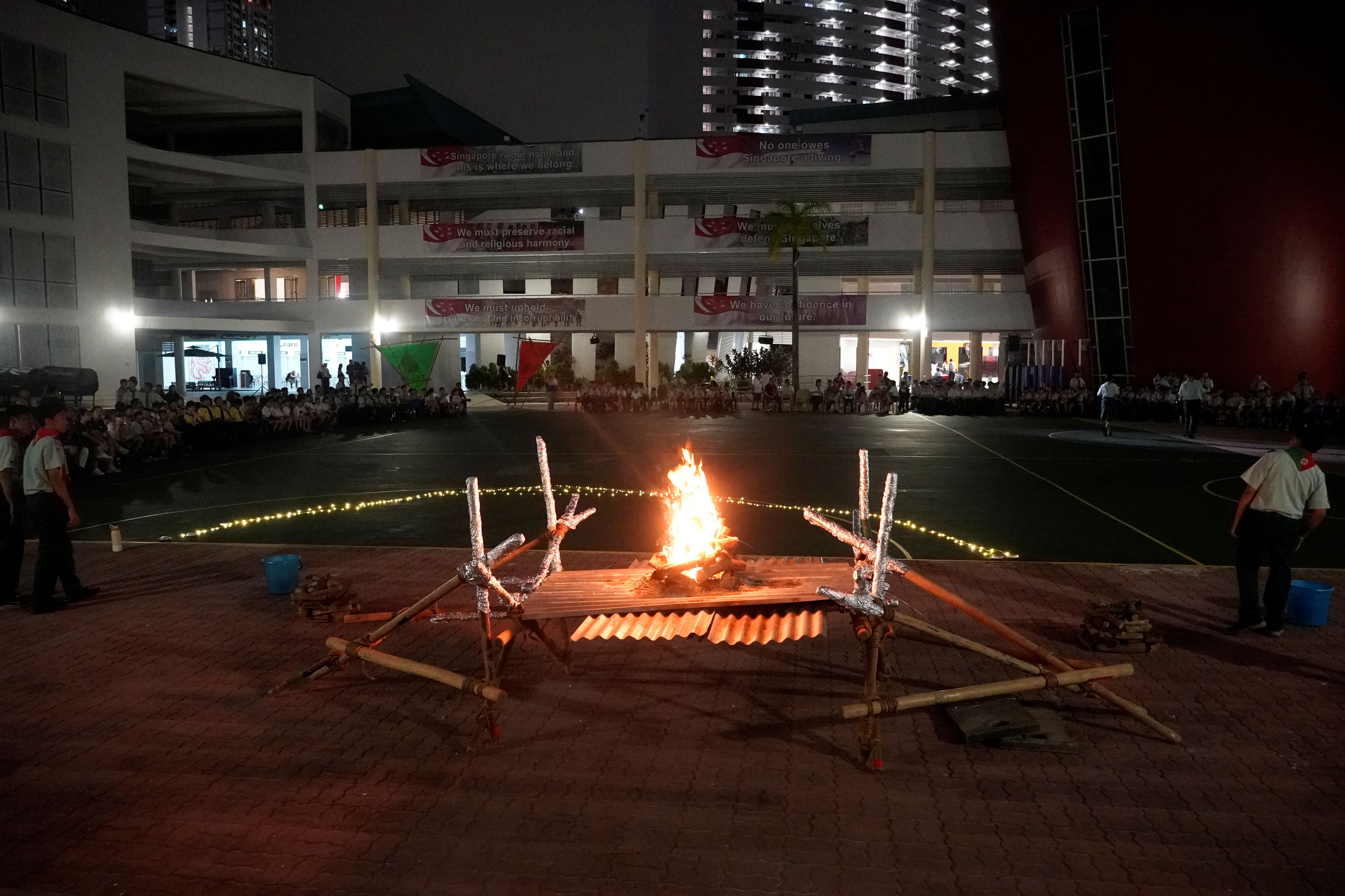 Celebrating DSG104 with campfire