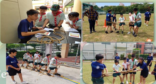 Gan Eng Seng Dragon Scout Group hosted the annual South Area Cub Scout Day 2019