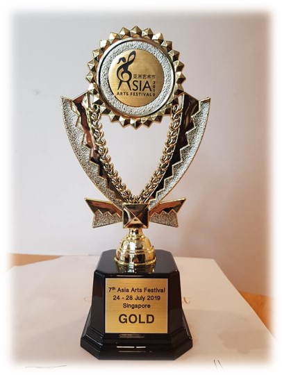 GESS Choir received the Gold Award in the 7th Asia Arts Festival!