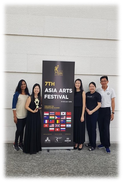 GESS Choir received the Gold Award in the 7th Asia Arts Festival!