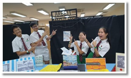 Our Sec 3 team won the Unseen Poetry Debate against Fuhua Sec at the National Literature Festival on the 20 July 19