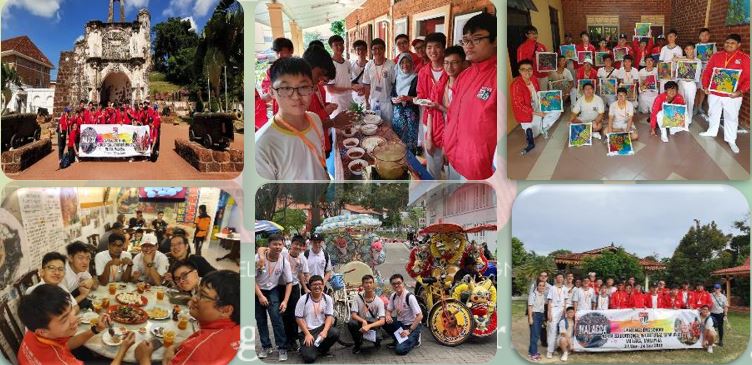 Our NPCC cadets during their Educational and Cultural Immersion trip to Melaka, Malaysia!
