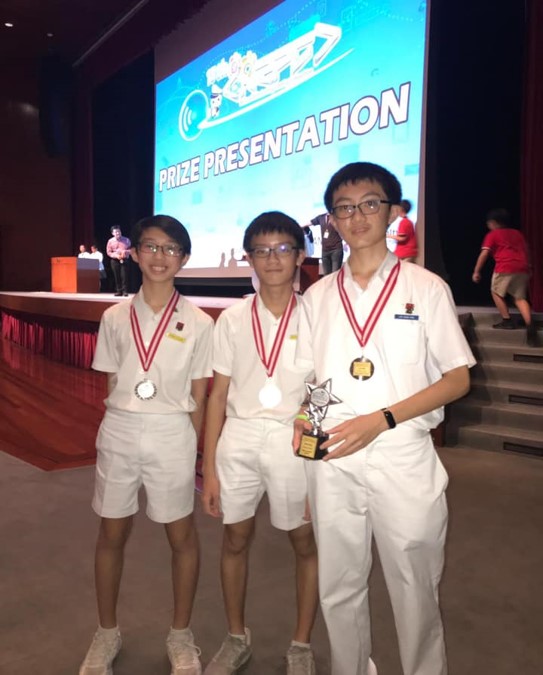 Our students achieved Second place for the Most Innovative Award for National Robotics Programming Competition