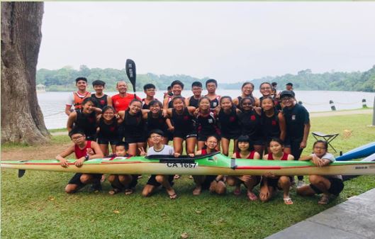 Our Gessians at the National School Games Canoeing Championship 2019 (Day 2). We wish them all the best!